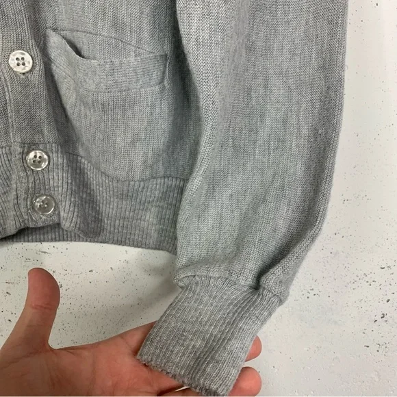 Virgin Zefran Heathered Knit Vintage Cardigan Sweater Size Medium - Picture 7 of 12
